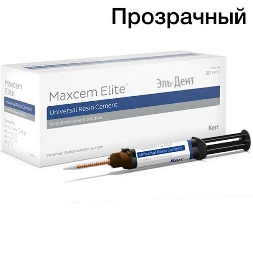 Maxcem Elite Mini Kit, Прозрачный (1шпр.х5г)
